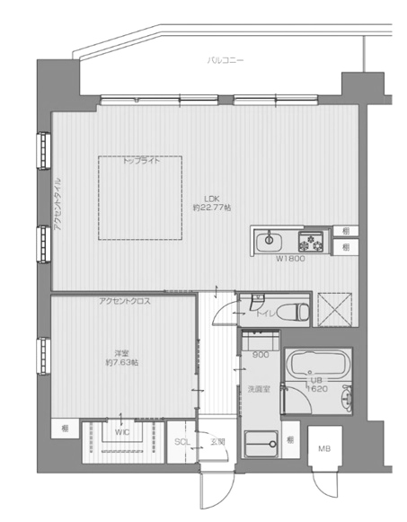 物件○○の間取り図