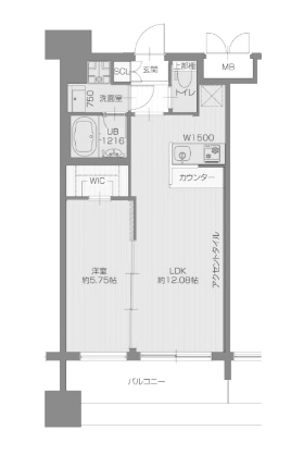 物件○○の間取り図