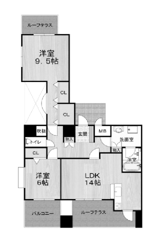 物件○○の間取り図