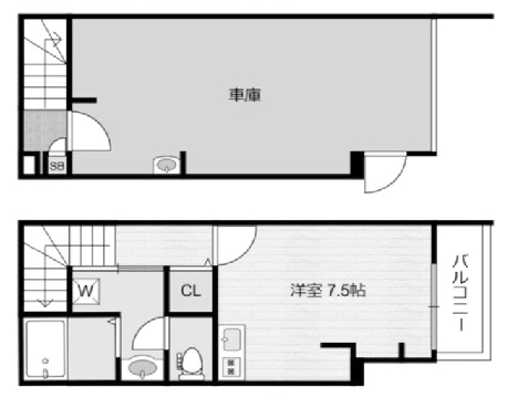 物件○○の間取り図