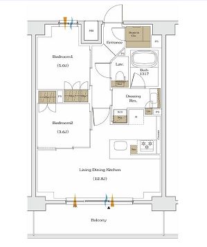 物件○○の間取り図