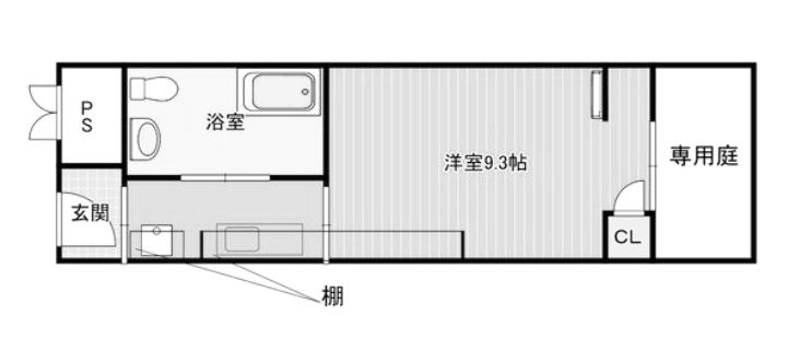 物件○○の間取り図