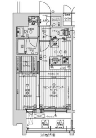 物件○○の間取り図