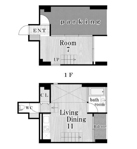 物件○○の間取り図