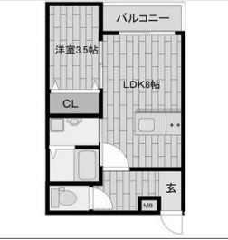 物件○○の間取り図