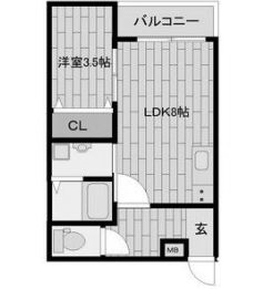物件○○の間取り図