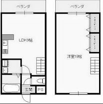 物件○○の間取り図