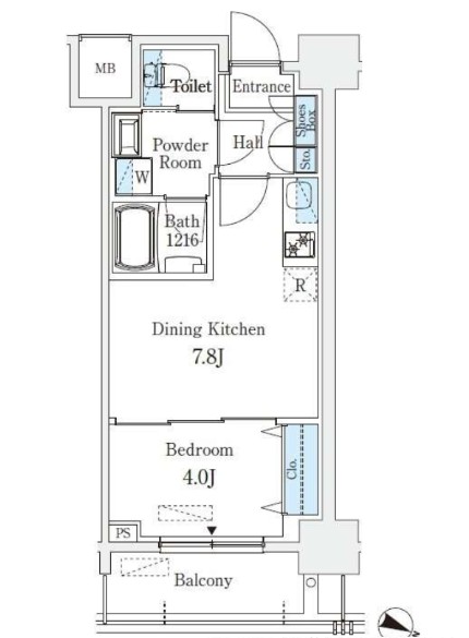 物件○○の間取り図