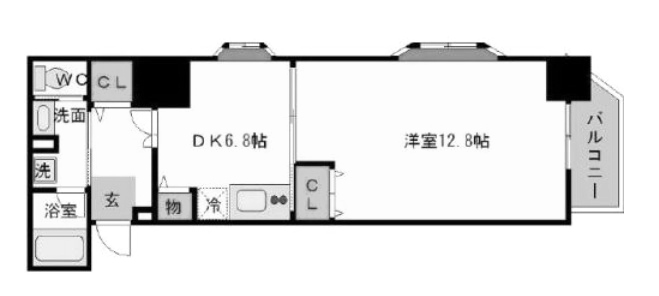 物件○○の間取り図