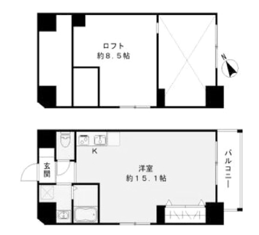 物件○○の間取り図