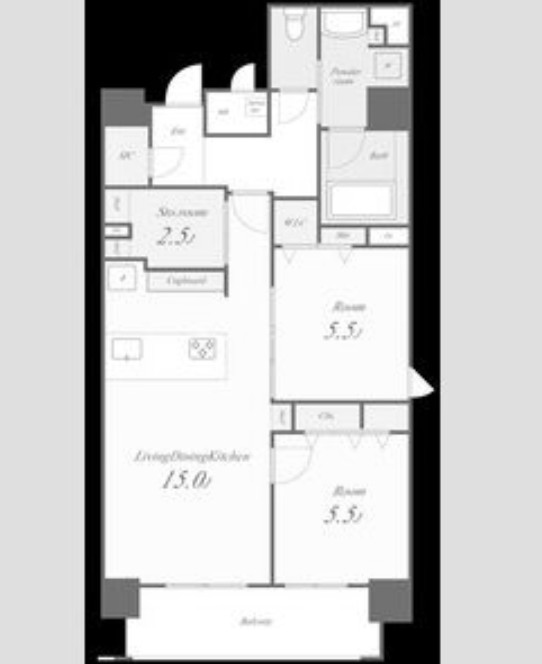 物件○○の間取り図
