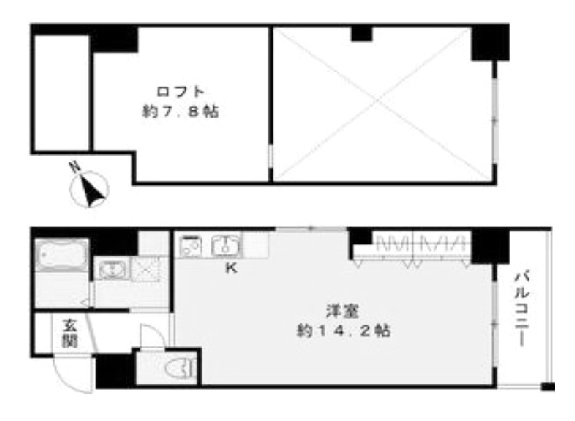 物件○○の間取り図