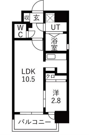 物件○○の間取り図