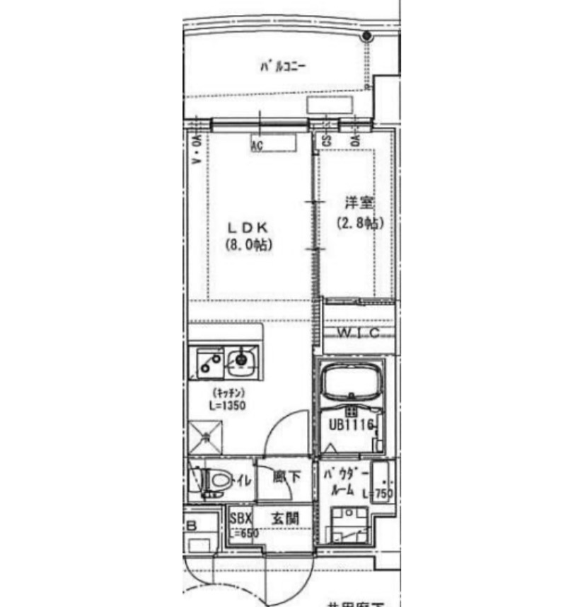 物件○○の間取り図