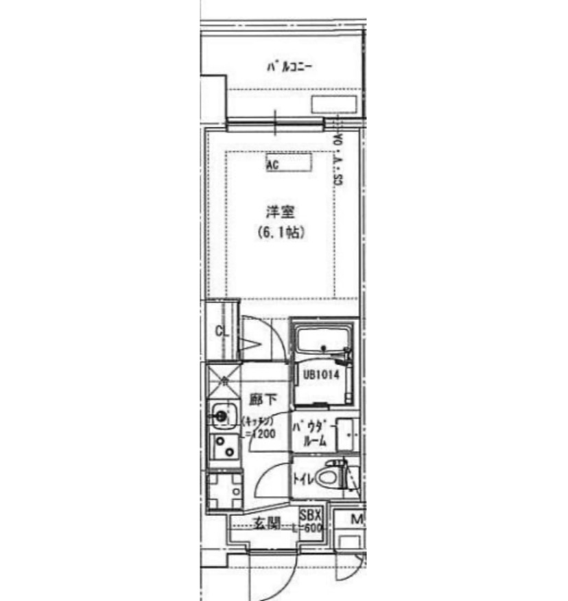 物件○○の間取り図