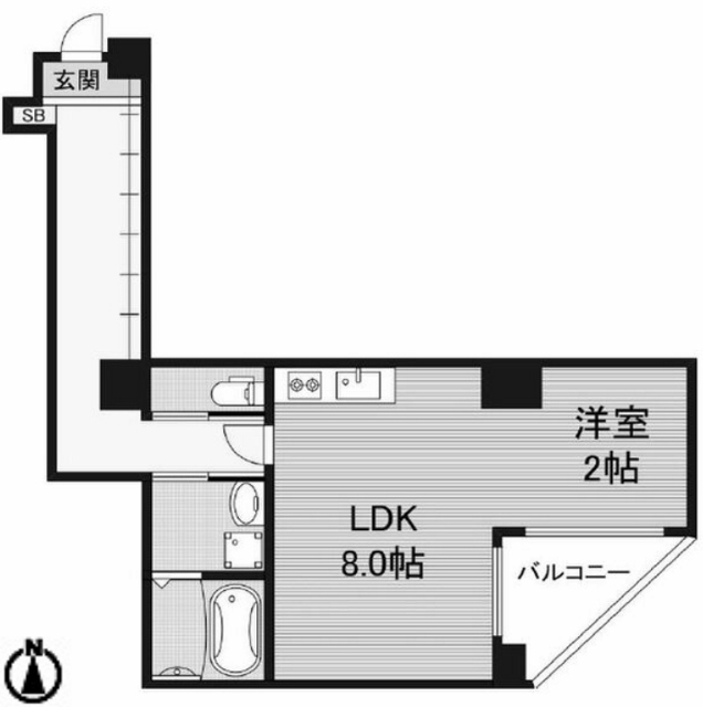 物件○○の間取り図