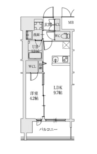 物件○○の間取り図