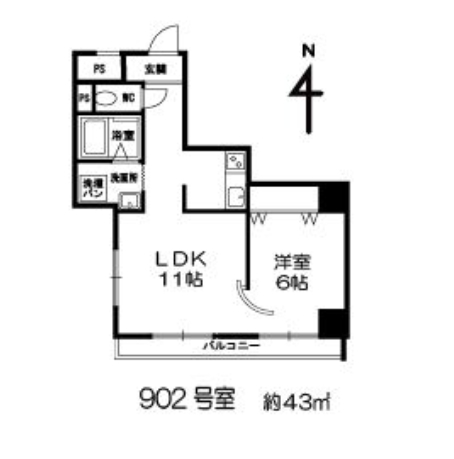物件○○の間取り図