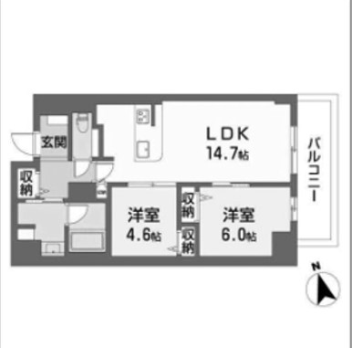 物件○○の間取り図
