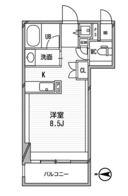 物件○○の間取り図