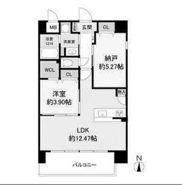 物件○○の間取り図