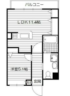 物件○○の間取り図
