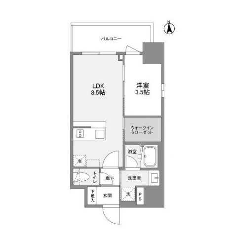 物件○○の間取り図