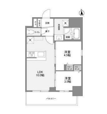 物件○○の間取り図