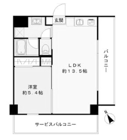 物件○○の間取り図