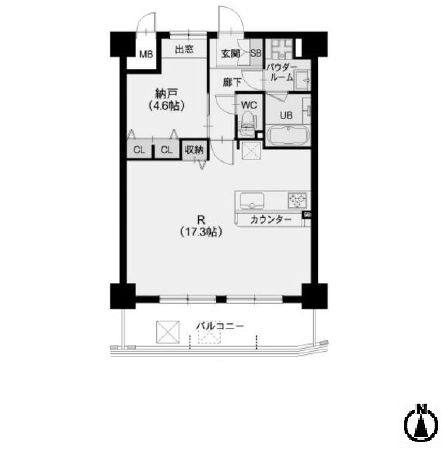 物件○○の間取り図