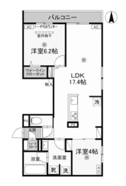 物件○○の間取り図