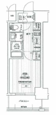 物件○○の間取り図