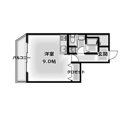 物件○○の間取り図