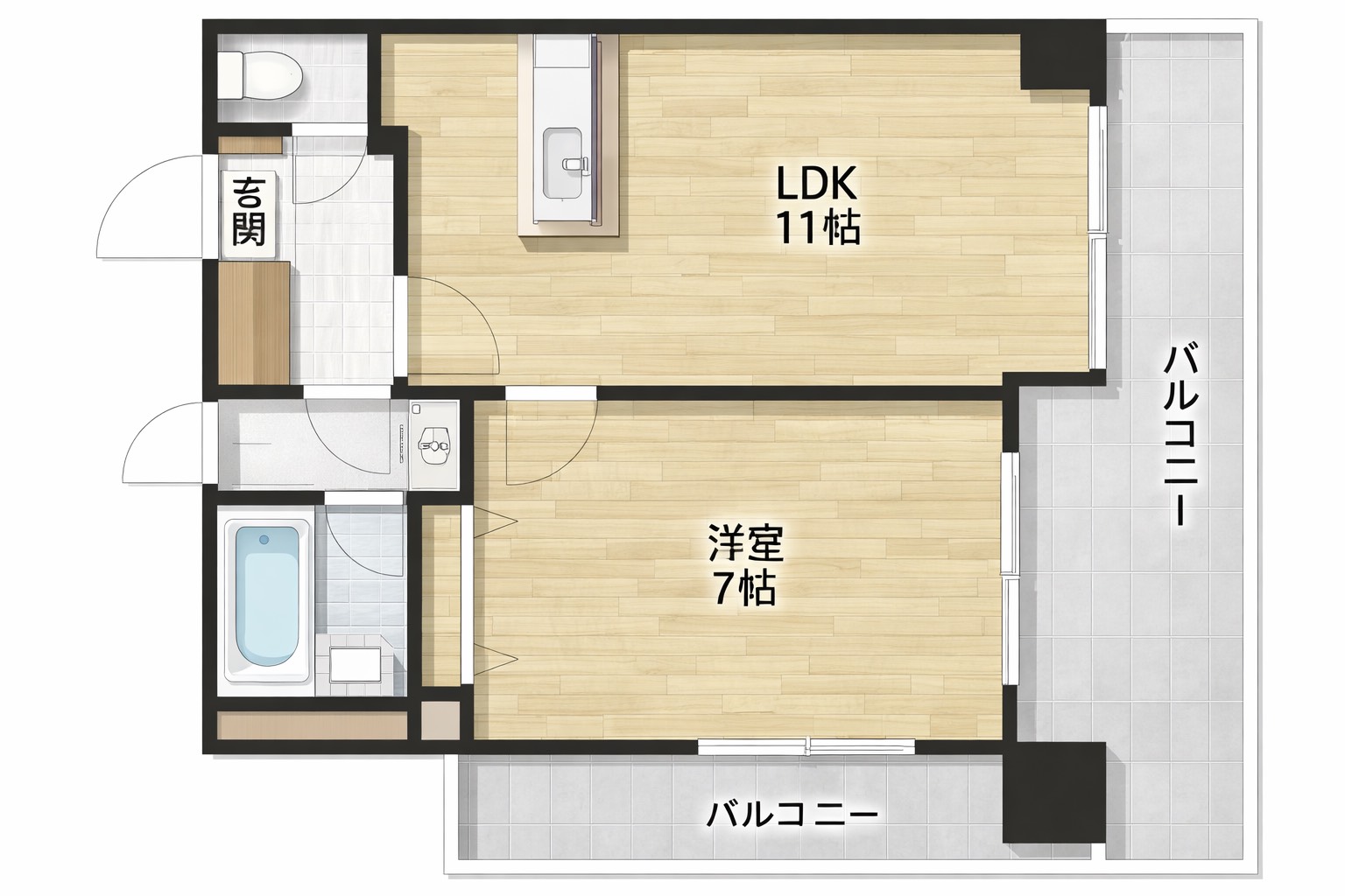 物件○○の間取り図