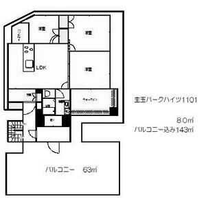 物件○○の間取り図
