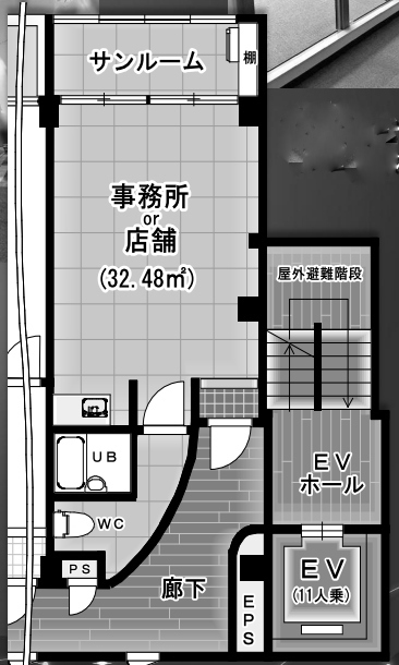 物件○○の間取り図