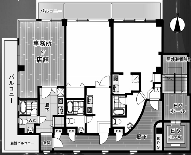 物件○○の間取り図