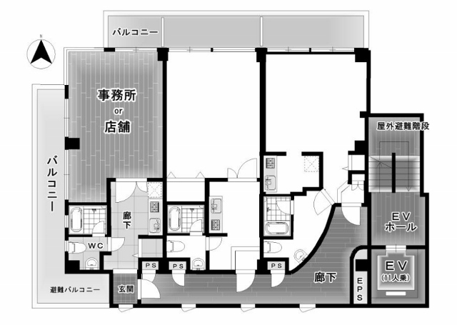 物件○○の間取り図