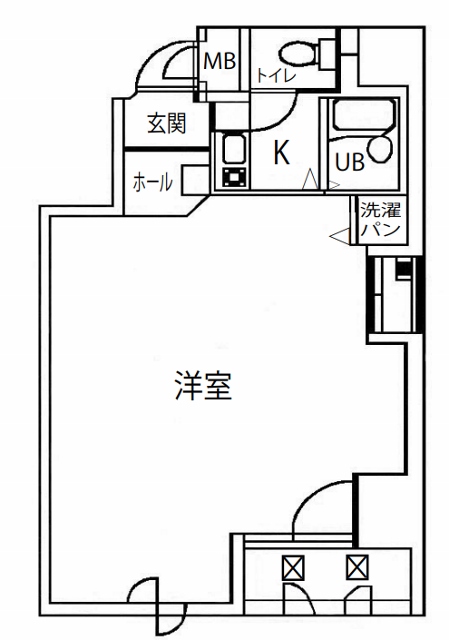 物件○○の間取り図