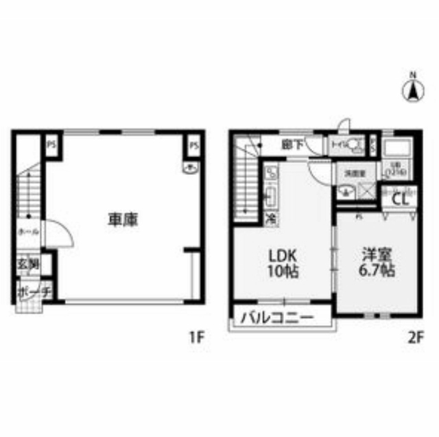 物件○○の間取り図