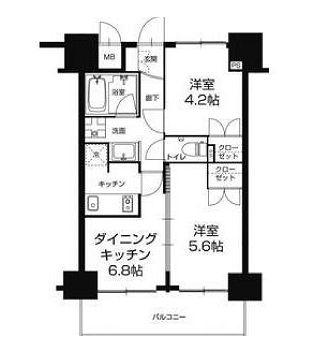 物件○○の間取り図