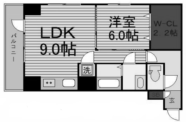 物件○○の間取り図