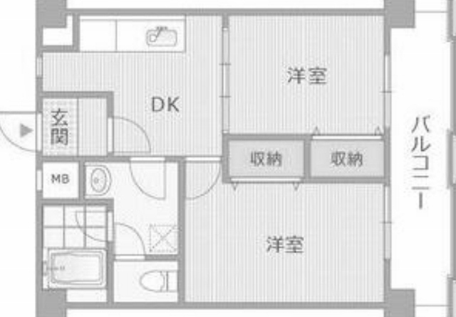 物件○○の間取り図