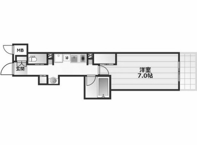 物件○○の間取り図