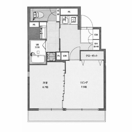 物件○○の間取り図