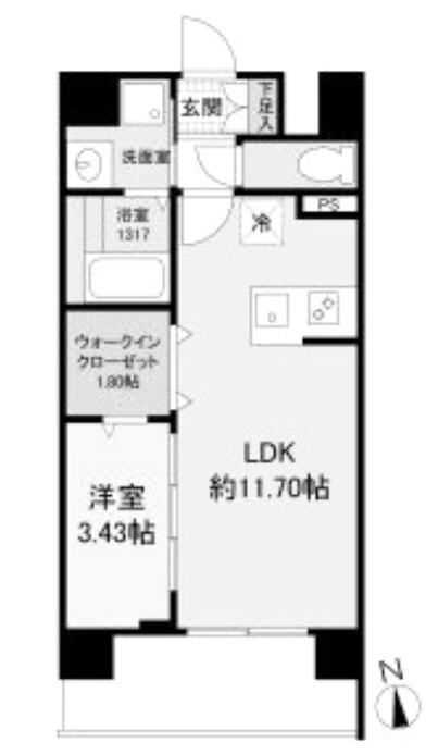 物件○○の間取り図