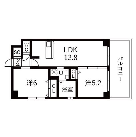 物件○○の間取り図