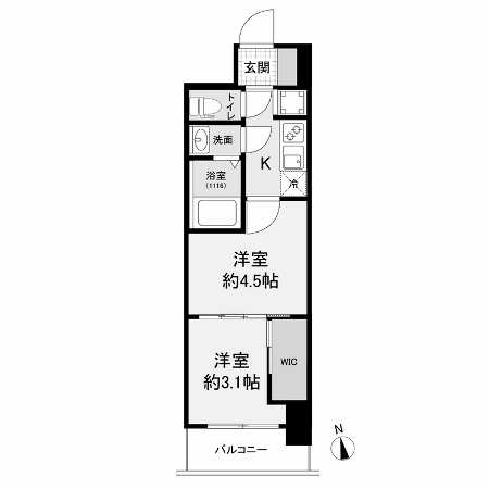 物件○○の間取り図