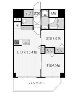 物件○○の間取り図