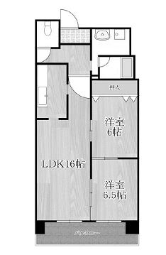 物件○○の間取り図